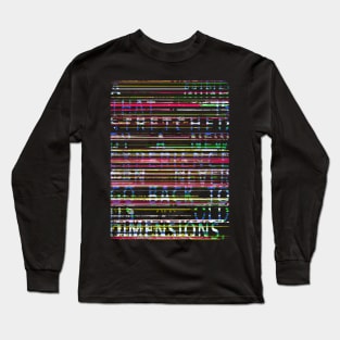 Distortion Long Sleeve T-Shirt